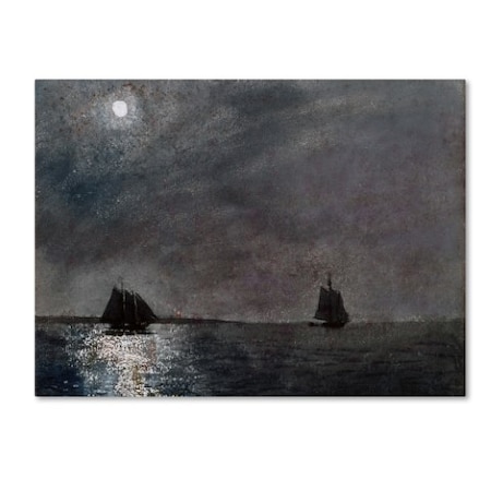 Homer 'Eastern Point Light' Canvas Art,18x24